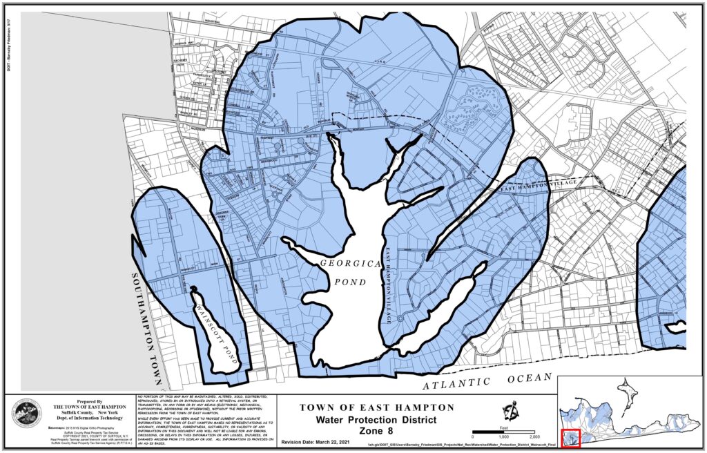 Water Protection District map—Wainscott